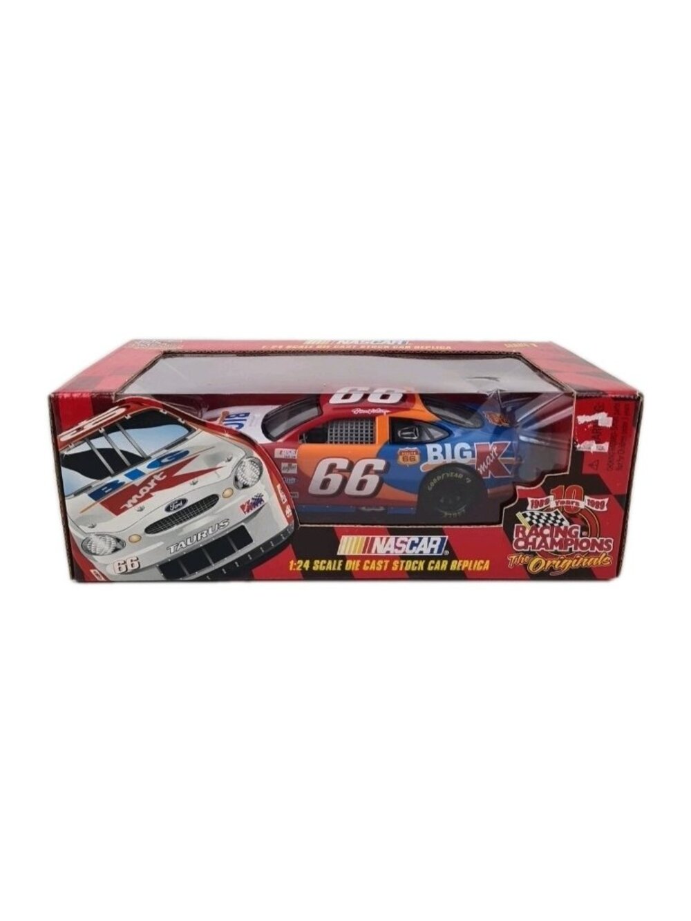 Racing Champions Nascar Stock Car Kmart #66 Darrell Waltrip 1:24 Die Cast D9